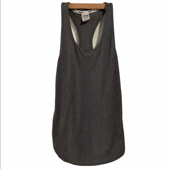 Gray PINK tank top - Picture 1 of 5
